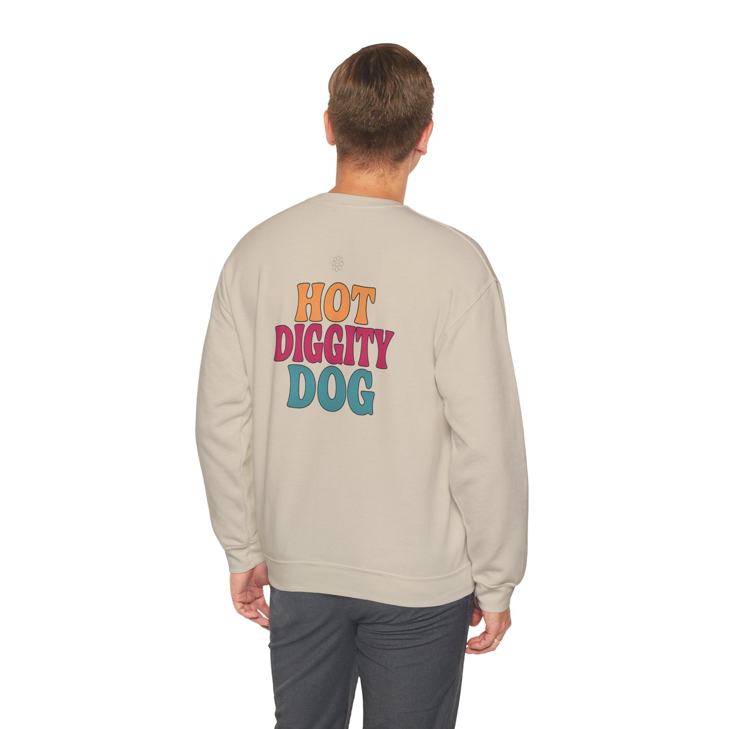Hot DIGGITY Dog Crewneck