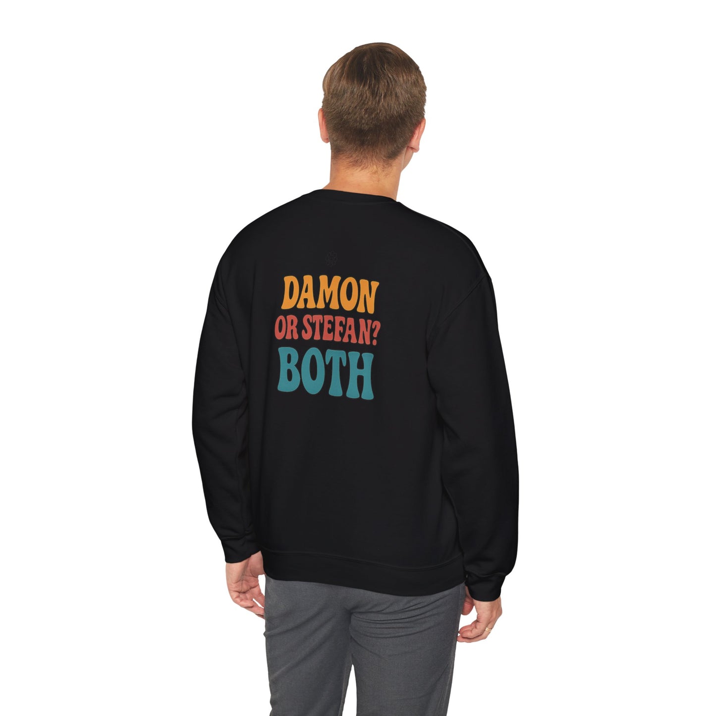 Damon Or Stefan Crewneck